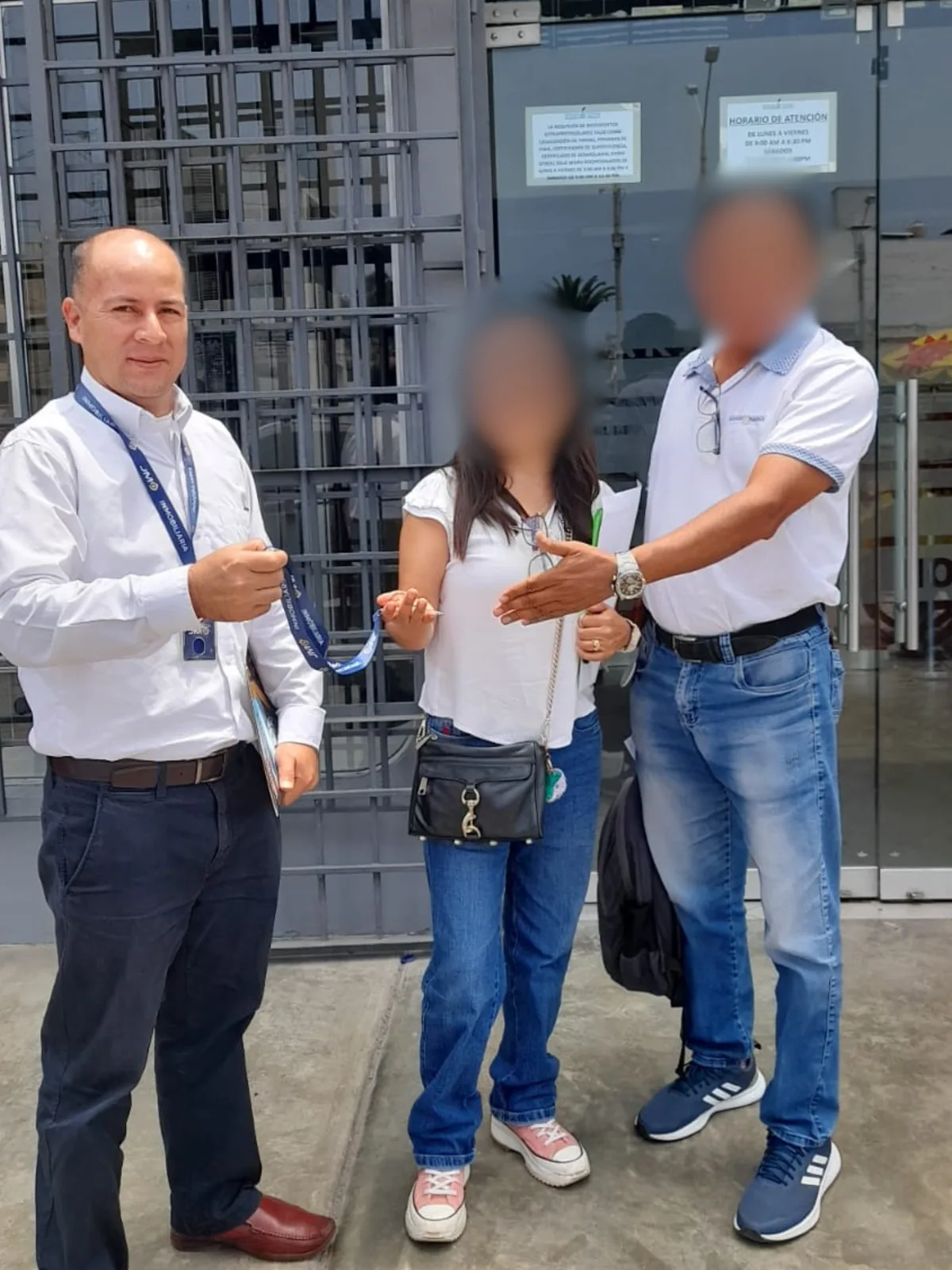 Entrega de llaves acompañada por Edwin Ramos