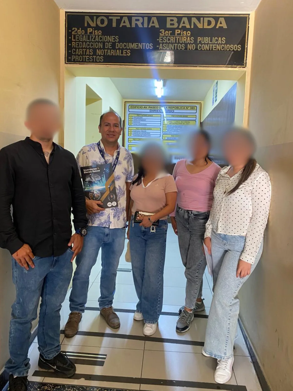 Cierre notarial acompañado por Edwin Ramos